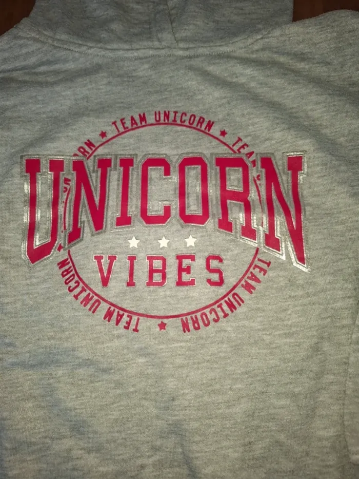 Sweat gris à capuche 9/10 ans Primark - photo numéro 3