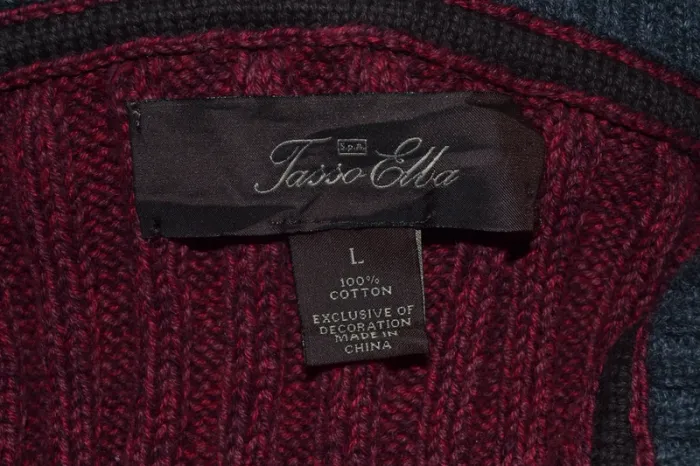 Pull torsadé Tasso Elba - Taille L - photo numéro 3