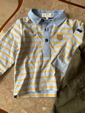 Lot chemise et polo 6mois garçon