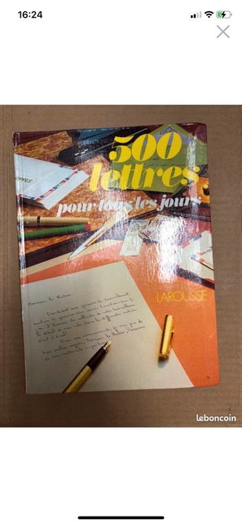 500 lettres pour tout les jours