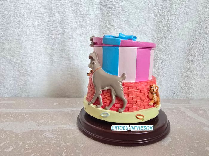 Figurine musicale / Musical Figure Disney Belle Clochard 2 Scamp Lady Tramp II - photo numéro 5