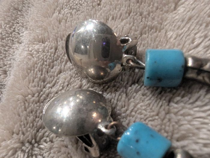 Boucles d'oreilles vintage - photo numéro 3