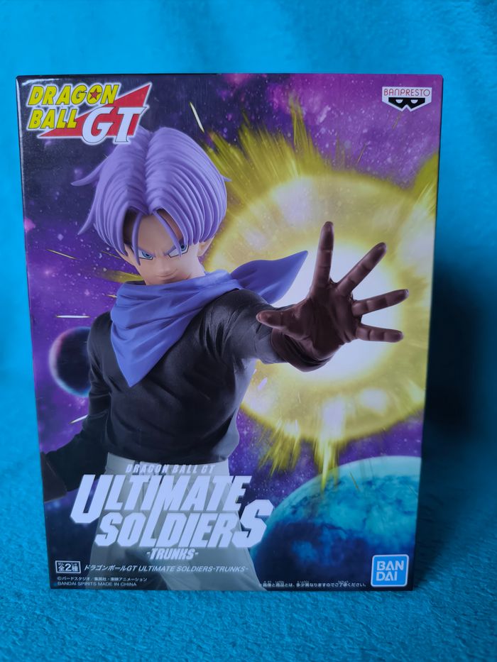Figurine Trunks – Dragon Ball GT – Ultimate Soldiers – Officielle Import Japon