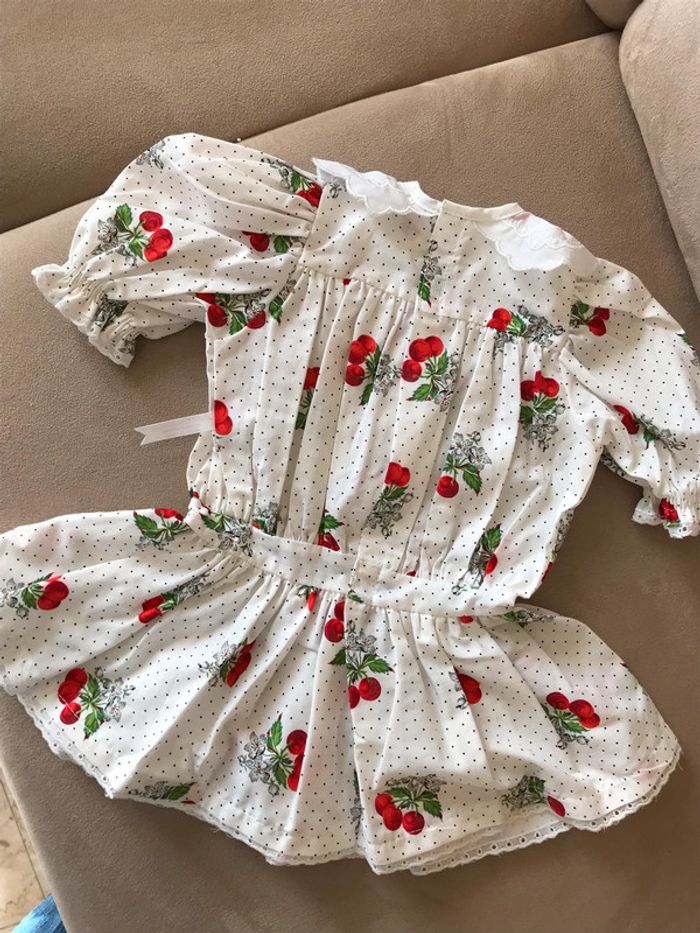 Robe imprimé avec cerise poupée Corolle - photo numéro 6