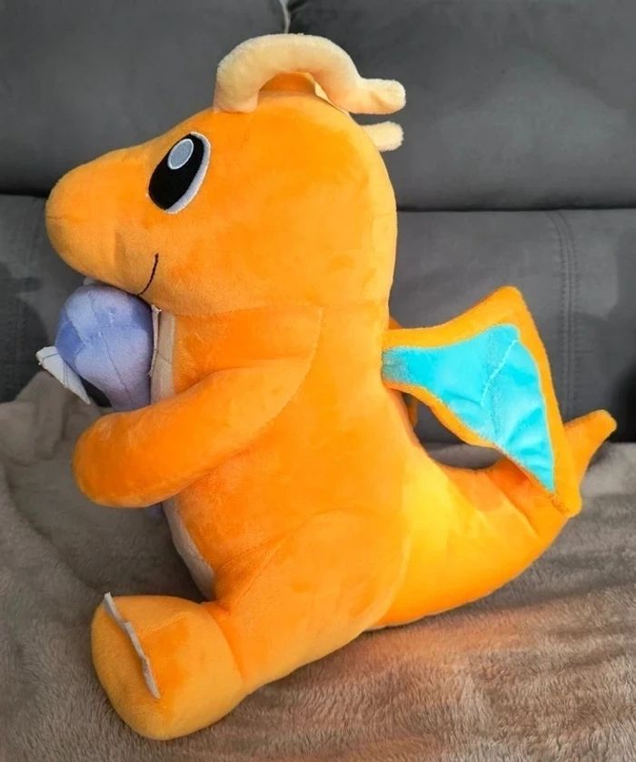 Peluche Pokémon Dracolosse et Minidraco - photo numéro 4