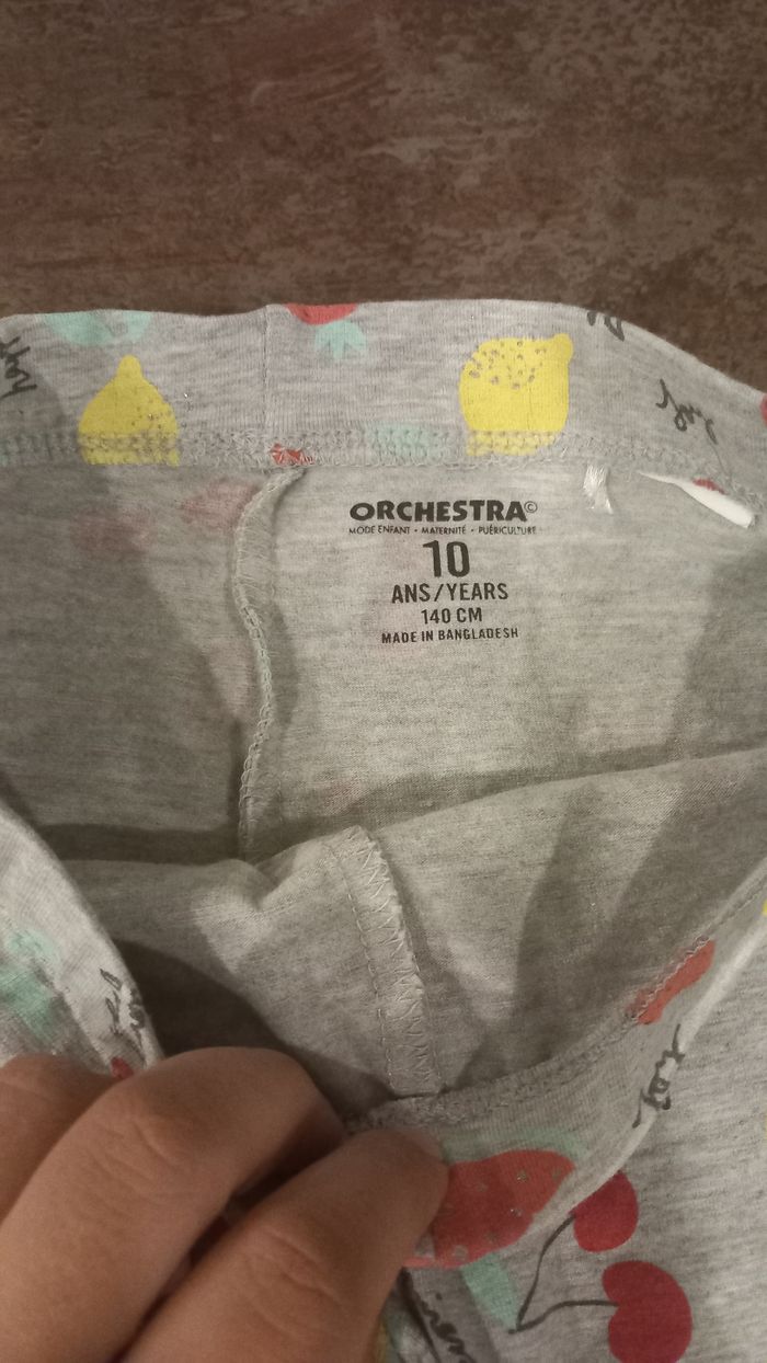 Lot 2 shorts leggings orchestra - photo numéro 4