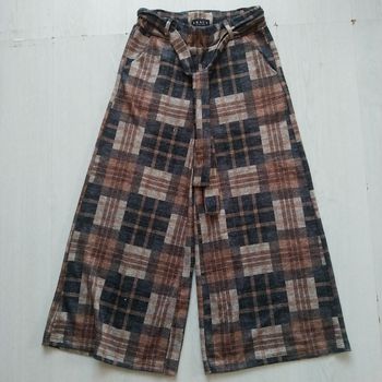 Pantalon palazzo jupe culotte Abaca