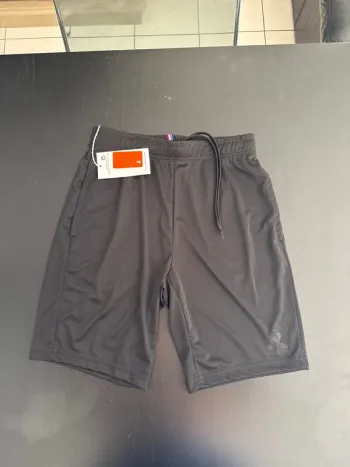 Short Le Coq Sportif noir – Taille XS – Neuf avec étiquette