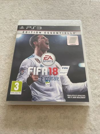 FIFA 18 Edition Essentielle Jeu Playstation 3 PS3 Complet FR