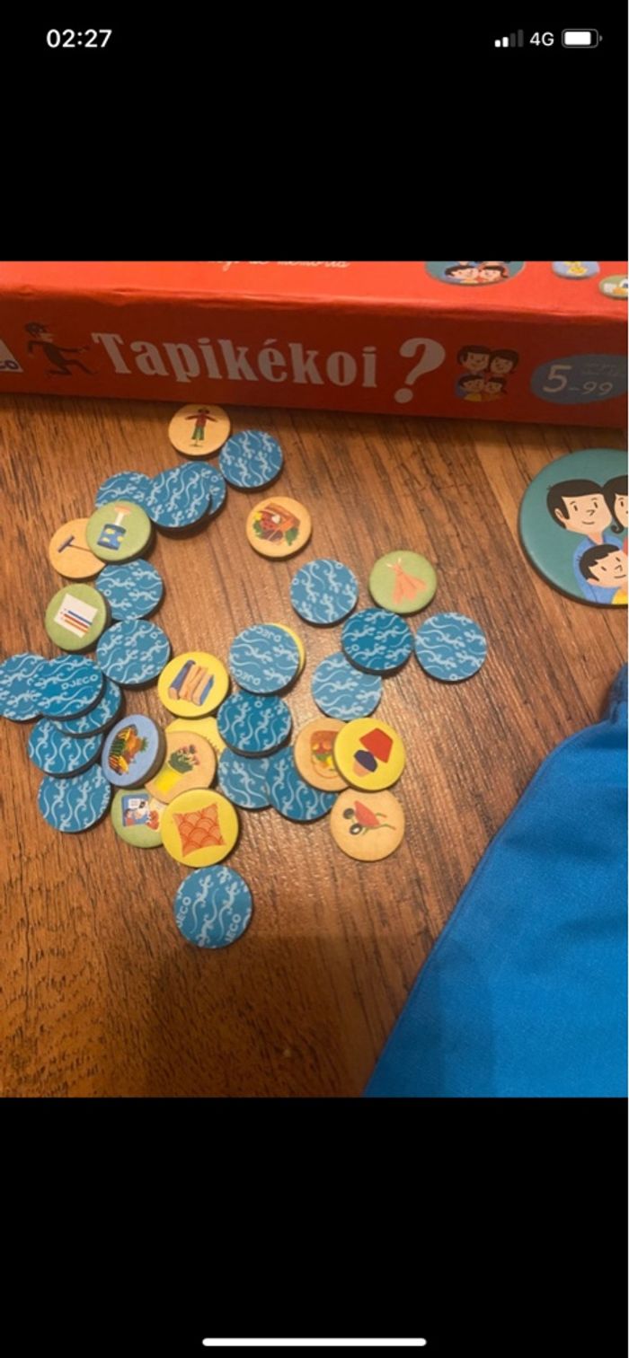 Jeux de société  enfant tapikékoi - photo numéro 5