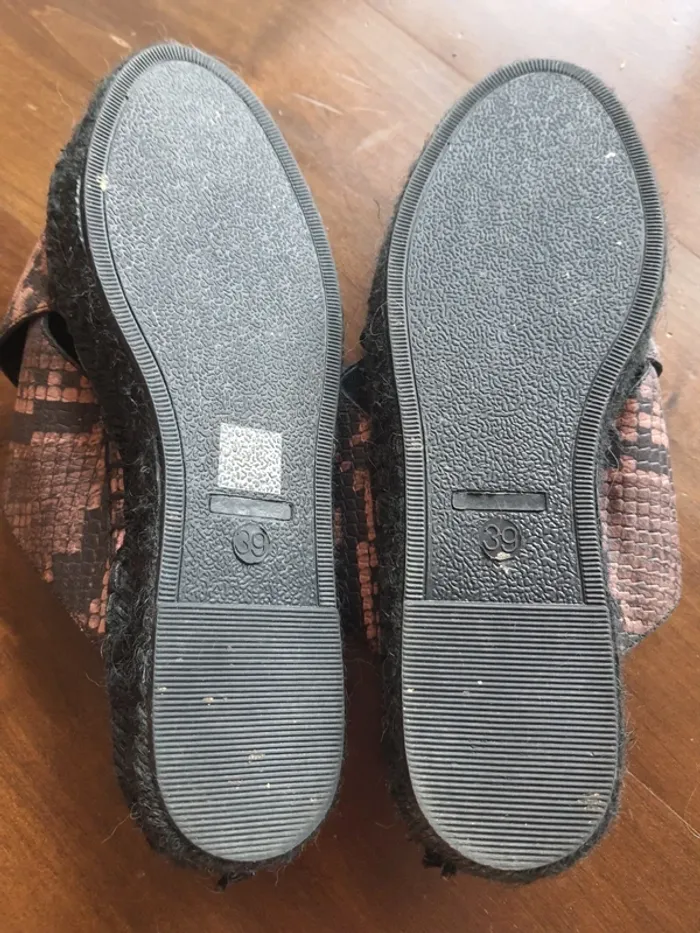 Mules cuir et corde 39 - photo numéro 5