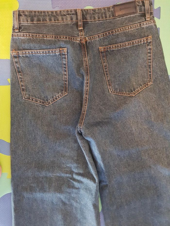 Pantalon jean large Stradivarius taille 40 - photo numéro 8