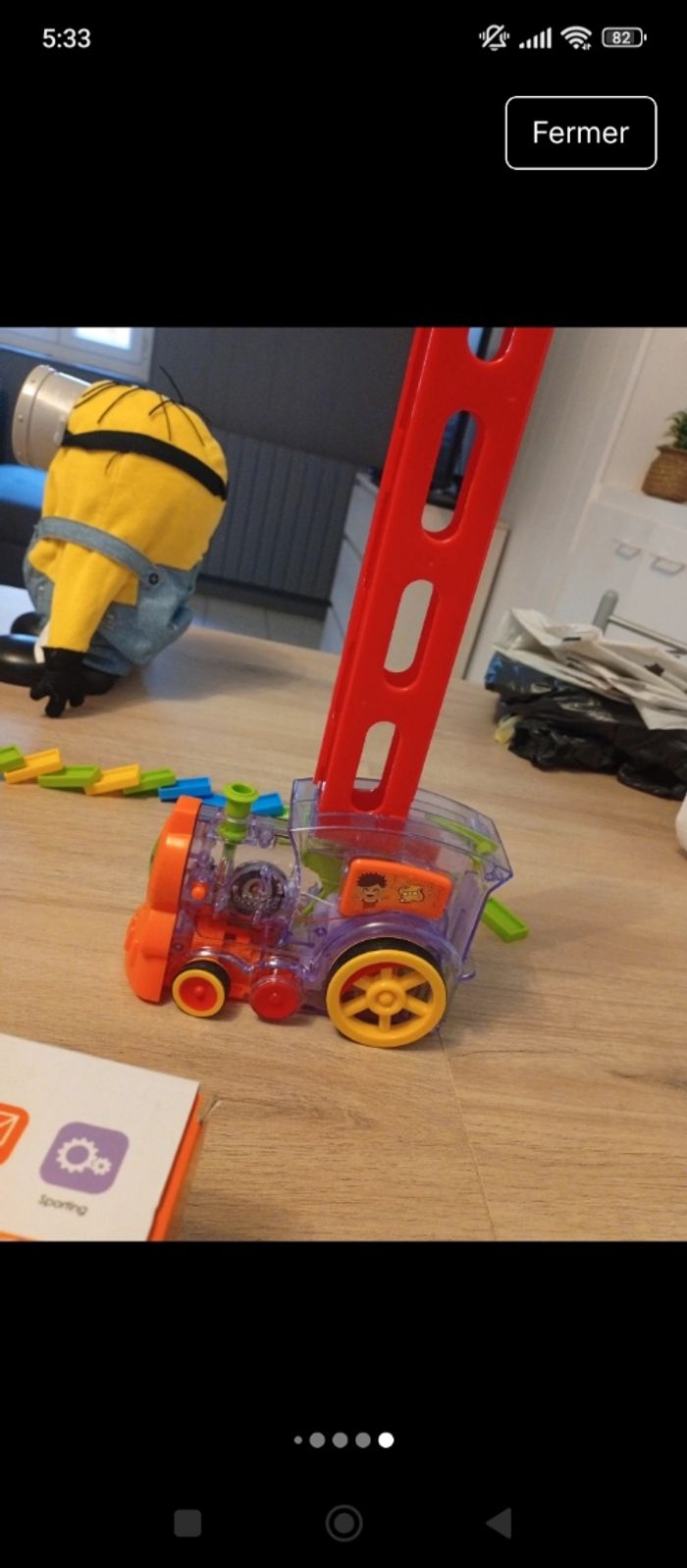 Electric domino train - photo numéro 8