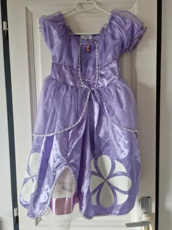 Déguisement robe disney store princesse Sofia 5/6 ans