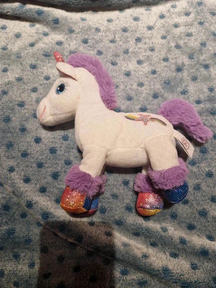 Licorne sonore blanche et violette - photo numéro 2