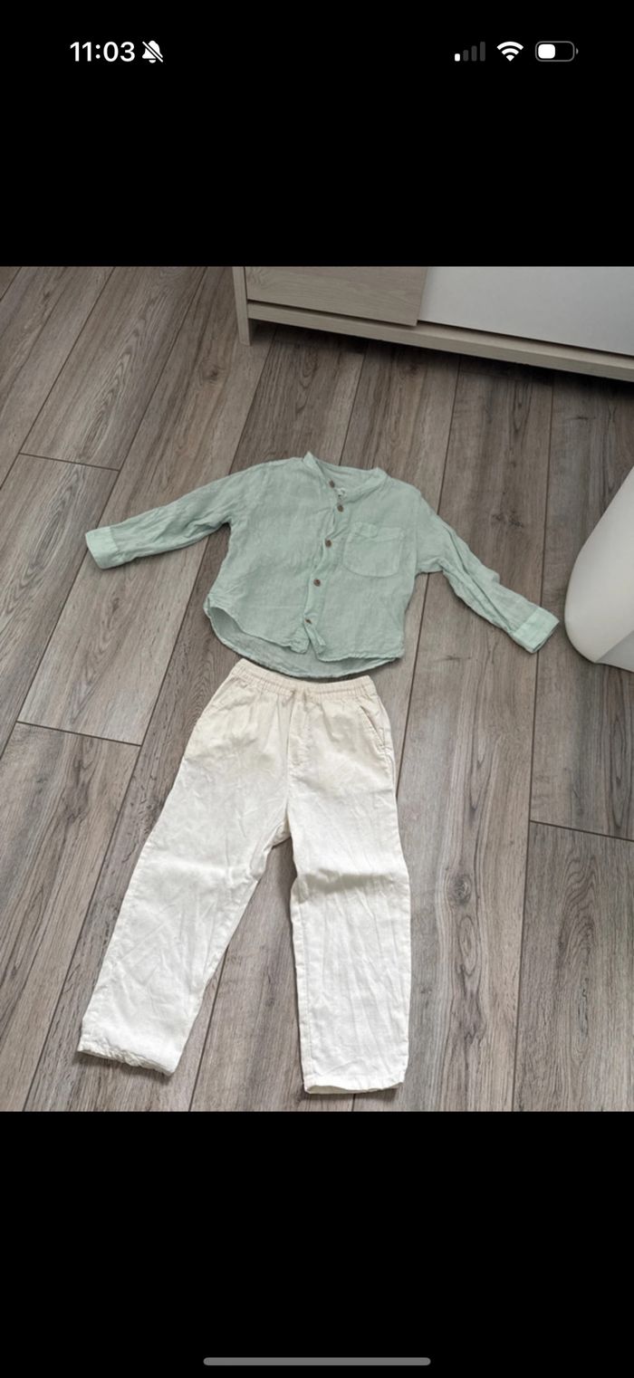 Ensemble garçon Zara en 3/4ans