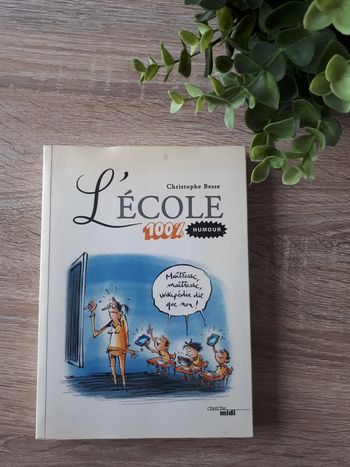 Livre L'école 100% humour