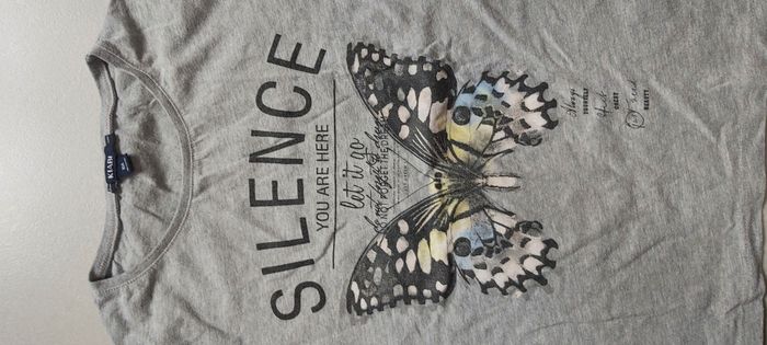 Tshirt manche courte Motif papillon 10 ans - photo numéro 2
