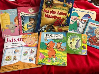 Lot  8 livres d’enfants
