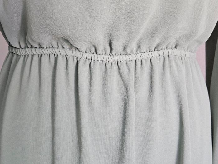 Robe manches longues vertes d'eau H&M taille 38 - photo numéro 3