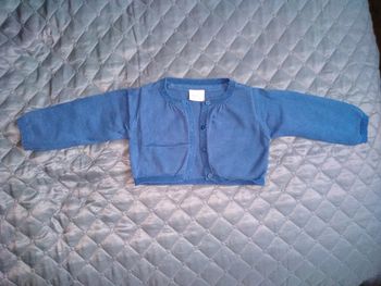 Gilet tape à l'oeil, taille 9 mois, il n'y a pas de tâches ni de trous. #celine59160fille9mois