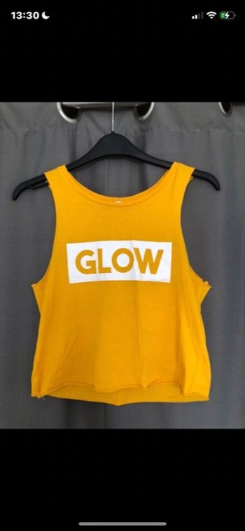 débardeur jaune jennyfer