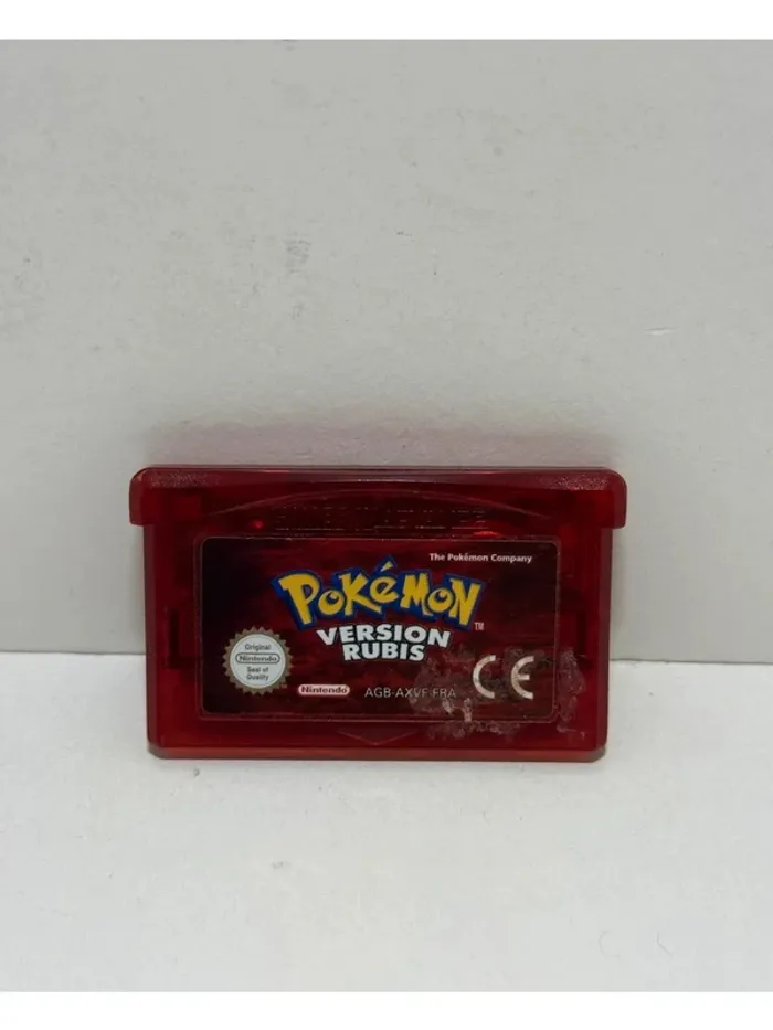 Pokémon Rubis Game Boy Advance GBA