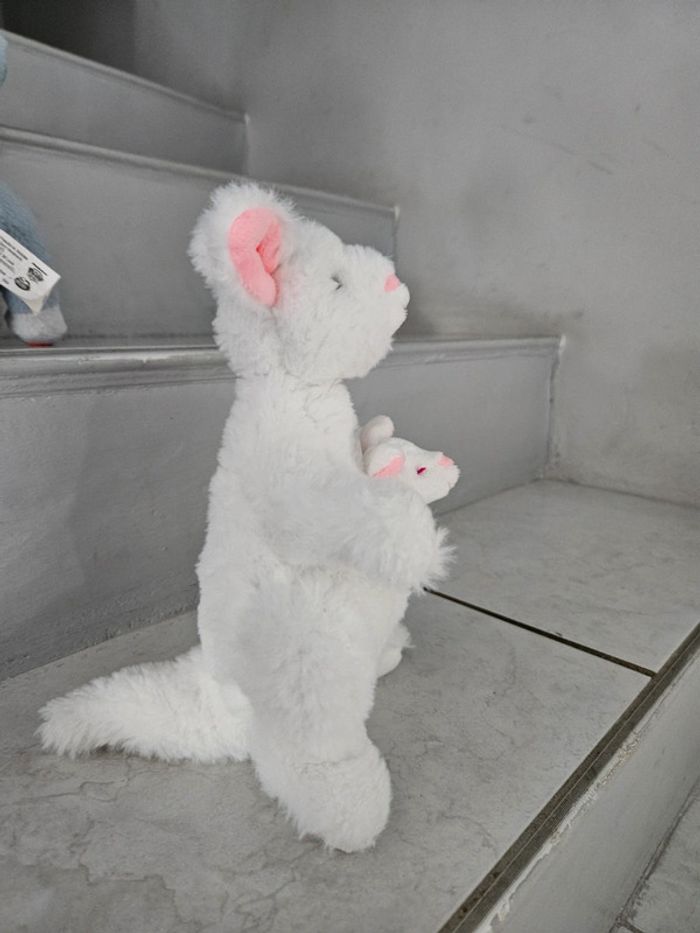 Peluche kangourou et son petit PELU - photo numéro 5
