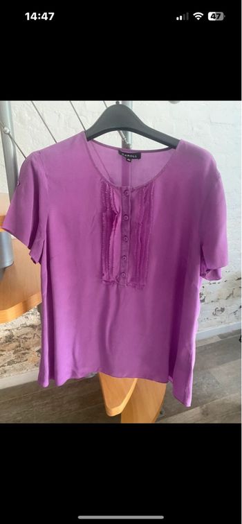 Blouse en soie