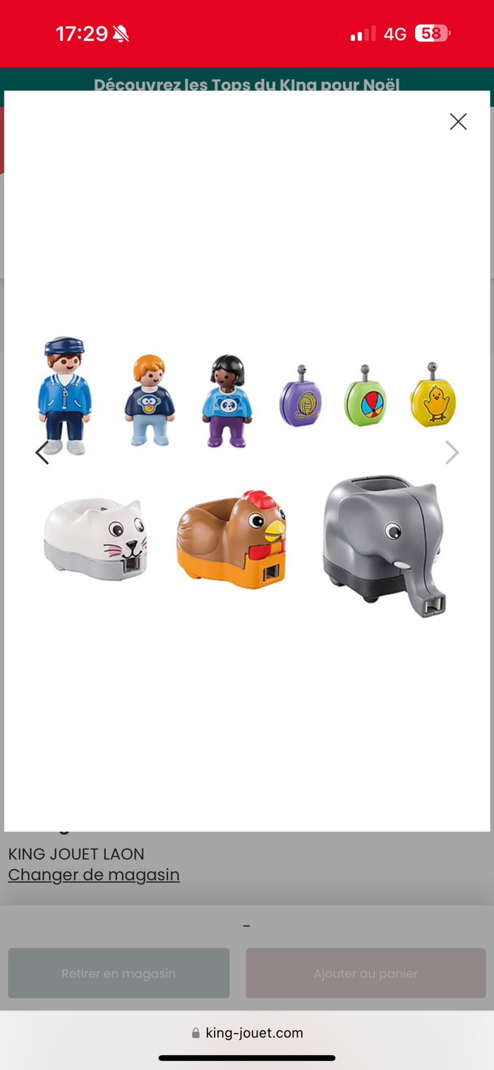 Train des animaux Playmobil 123 - photo numéro 3