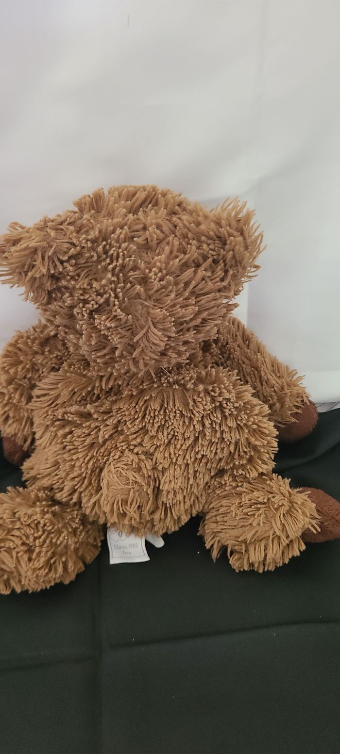 Peluche ours HISTOIRE D'OURS Les Papouill'ours marron beige - photo numéro 3