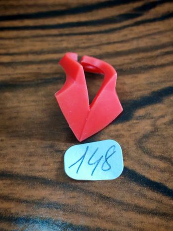 Playmobil vintage col rouge en v