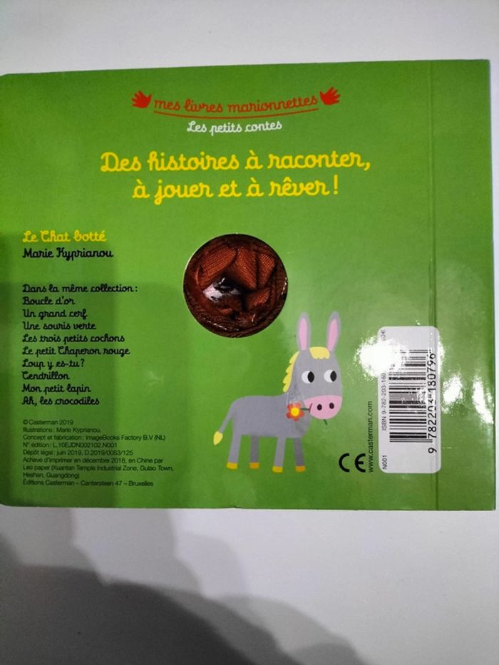 Mes petits contes Casterman le chat botté - photo numéro 2