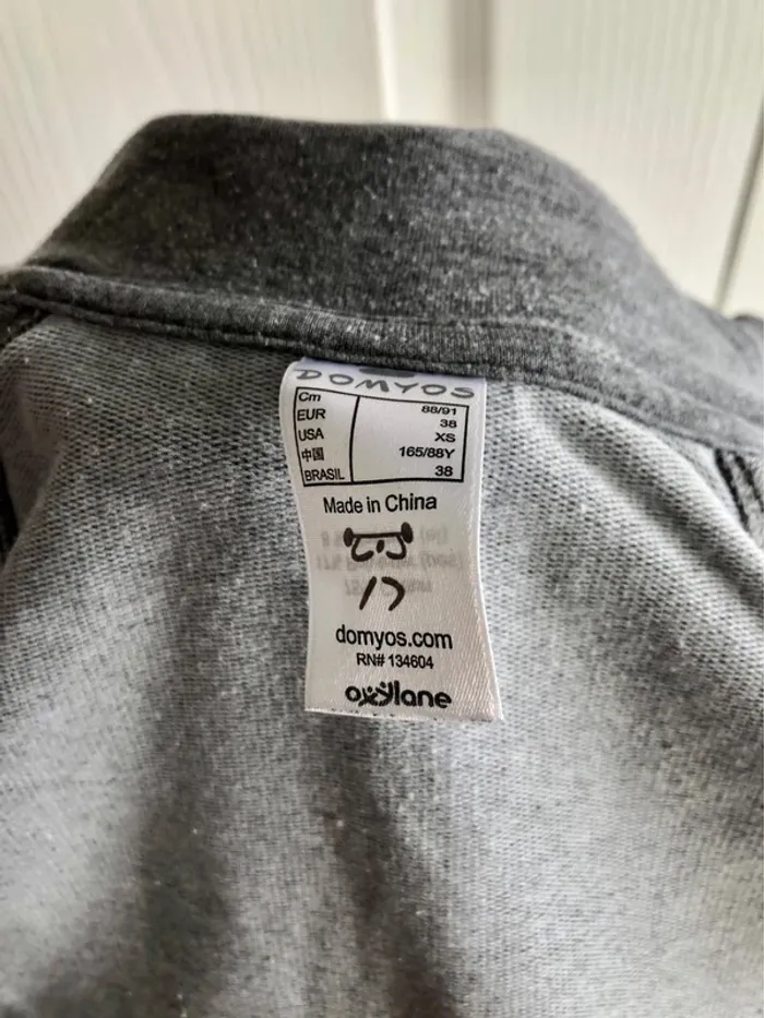 Veste de sport Grise - photo numéro 6
