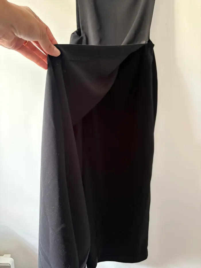 Robe longue noir portefeuille taille 38 Armand Thierry - photo numéro 6