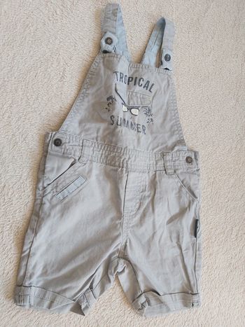 Salopette short