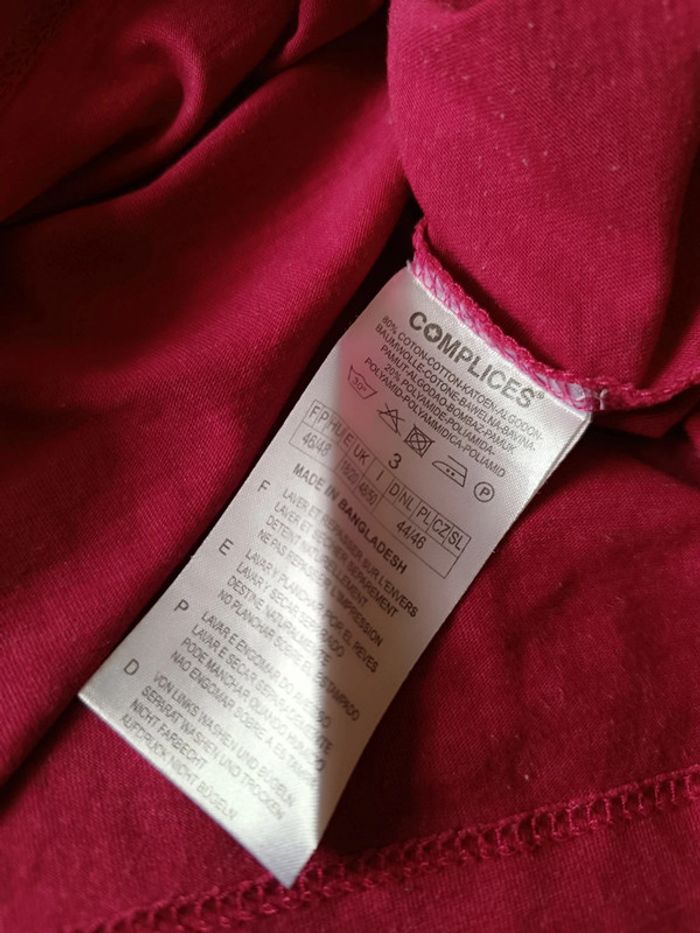 Tee-shirt manches courtes T. 3 Complices - photo numéro 6