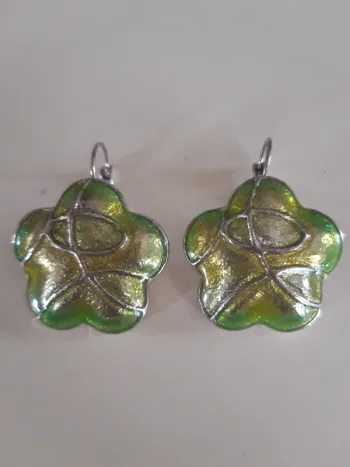 Boucles d'oreilles pendantes vintage