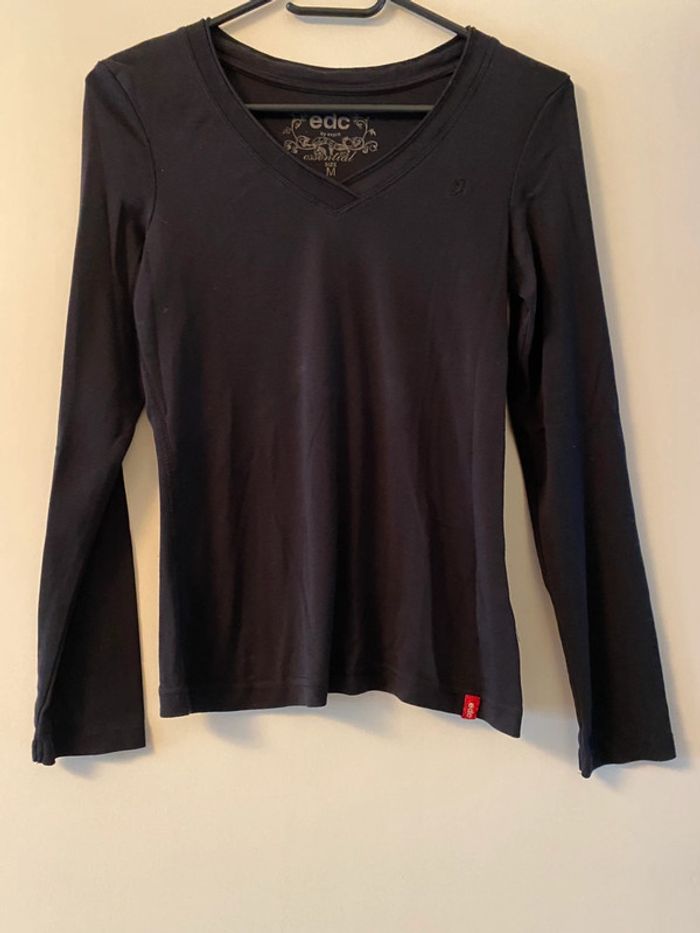 Pull noir Edc by Esprit Taille M