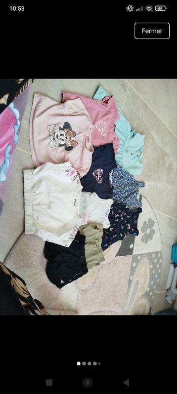 Lot vêtements été 4 ans 