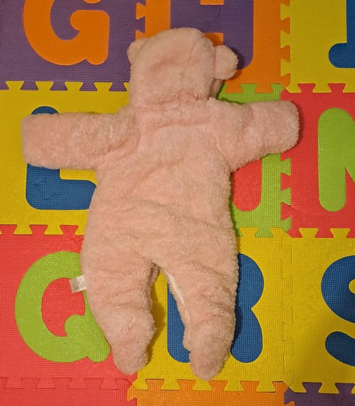 Combinaison épaisse rose ours, Amazon, taille naissance/3 mois (59 cm) - photo numéro 2