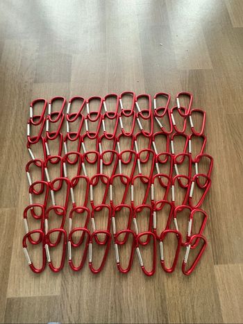 lot de 60 mousqueton