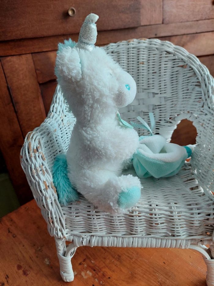 #P6 - Doudou pantin licorne Baby Nat' - photo numéro 4