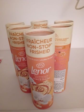 Lot de 6 lénor parfum de linge grand modèle