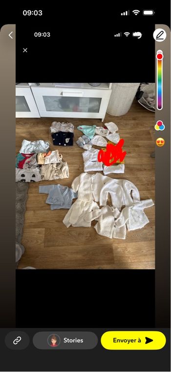 Lot naissance garçon 