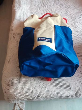 Sac marin bleu et blanc