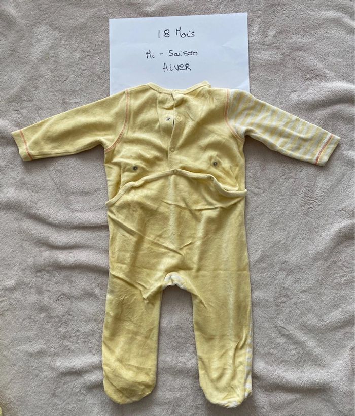 Lot 4 pyjamas chauds - 18 mois - Petit bateau & autres - TBE - photo numéro 5