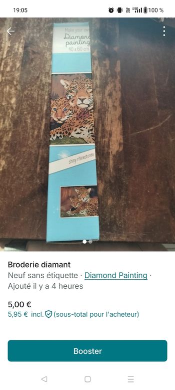Broderie diamant 