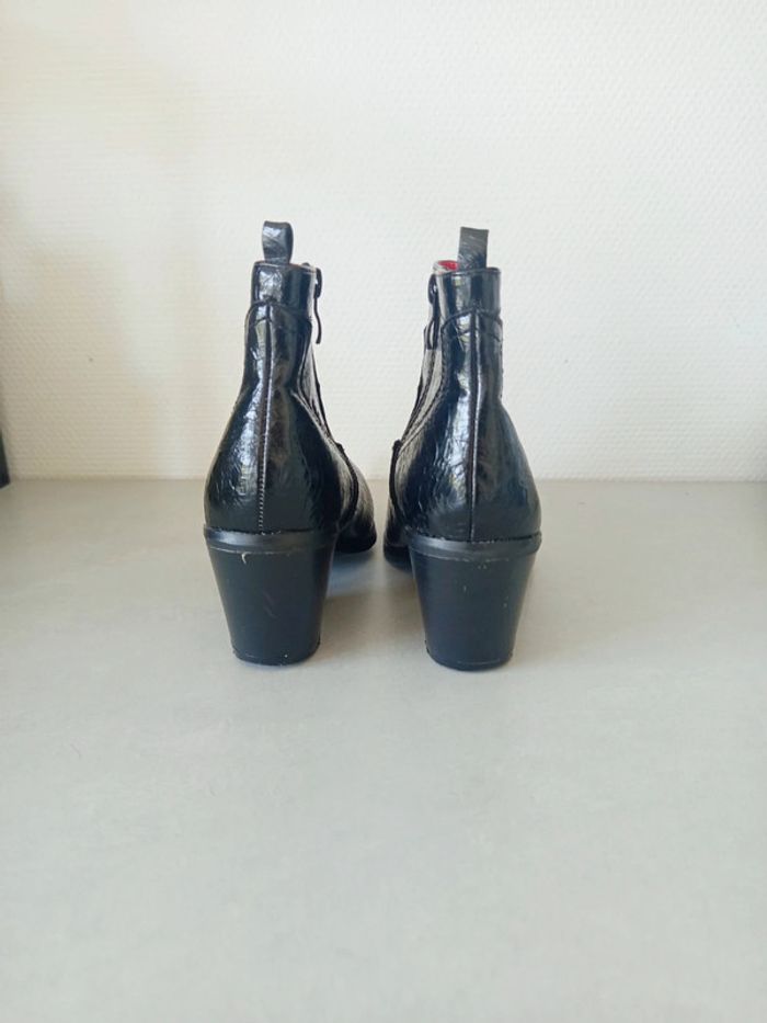 Bottines à talons femme c - photo numéro 5