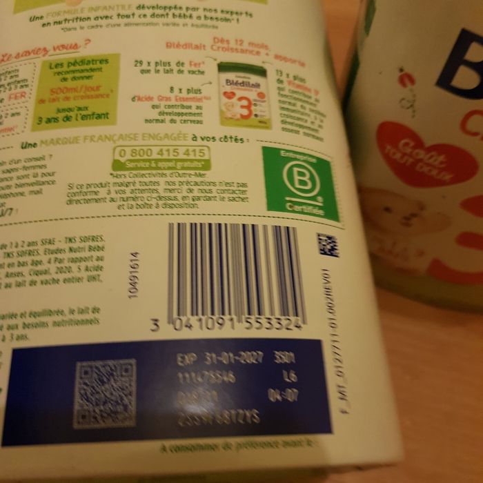 Lait 3eme age - photo numéro 3
